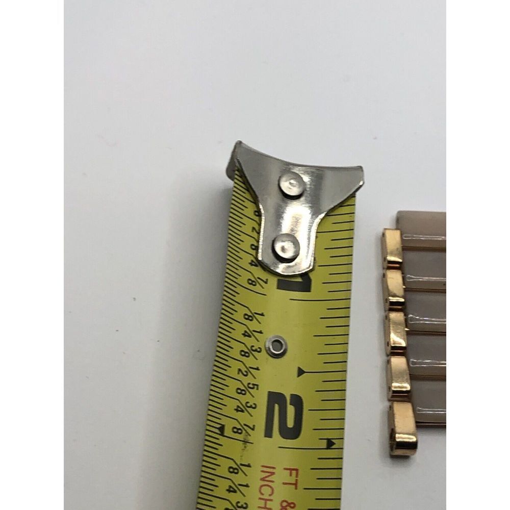 Michael Kors Watch Parts Partial Band Links Gold/ Tan No Clasp 18mm GY91